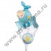 Фольгированные шары новорожденный малыш и звезды на выписку