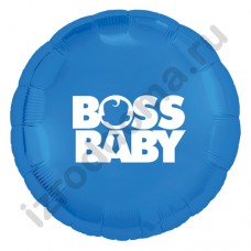 Воздушный шар Baby Boss на рождение мальчика